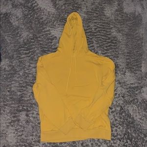 Yellow sweatshirt